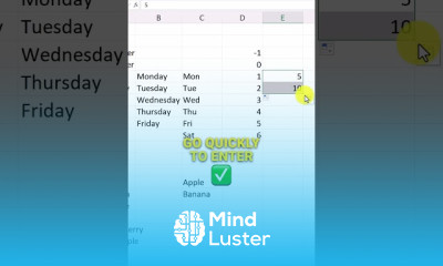 Creating own excel autofill Lists