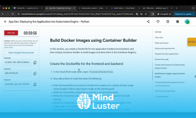 Creating google kubernetes engine deployments