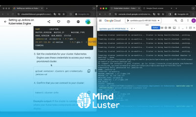 Setting Jenkins on kubernetes engine