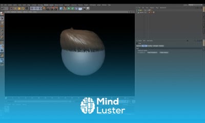 Hair materials in cinema 4D for beginners