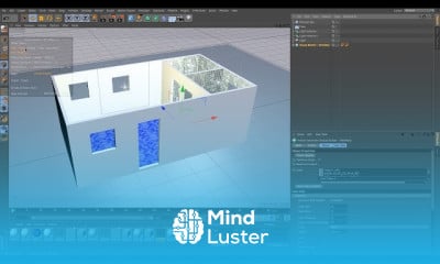 Creating office space in cinema 4D
