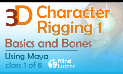 3D Maya character rigging for beginners