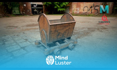 Texturing a mine wagon in maya for beginners