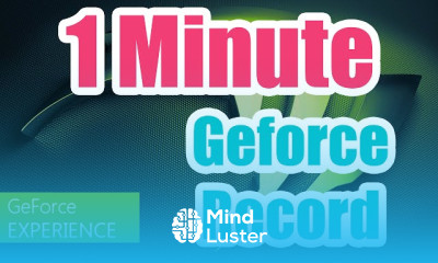 Recording desktop in GeForce experience