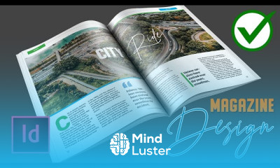 Designing a magazine cover in Indesign