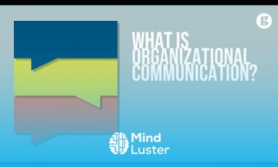 Organizational Communication for professional