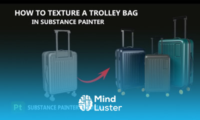 Trolley bag modeling in maya for designers