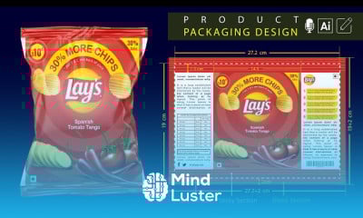 Product Packaging design in Illustrator