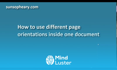 Adding watermarks to word documents