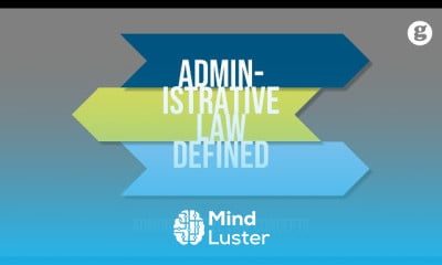 Administrative Law Concepts full course