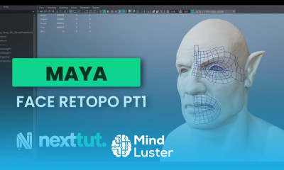 Face retopology in maya for beginners