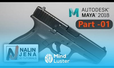 Realistic Gun modeling in maya for beginners