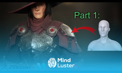 3d Character for game in maya zbrush