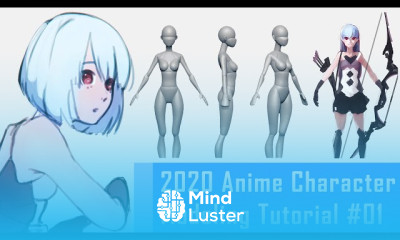 Anime character modeling in blender 2 83