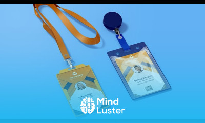 ID card design in photoshop Cc