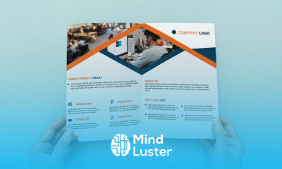 Bi Fold brochure design in Illustrator