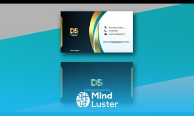 Visiting card design in corelDRAW