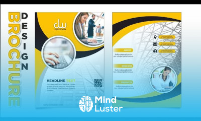 Brochure cover design in corelDraw x7