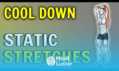 Cool down stretches workout at home