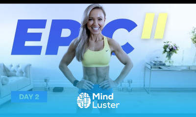 Full body workout with dumbbells at Home