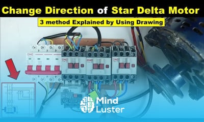 Star Delta control wiring diagram