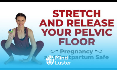 Pelvic floor stretches workout at home