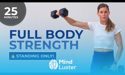 Standing arms and abs workout at home