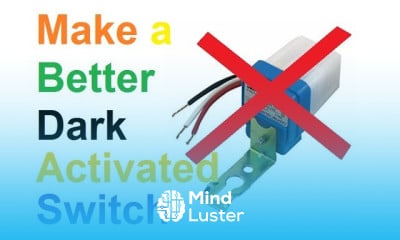 making dark switch Photocell