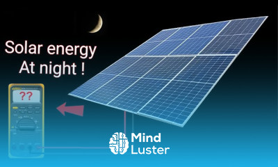 Solar energy for night usage