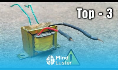 Experiments using a microwave transformer