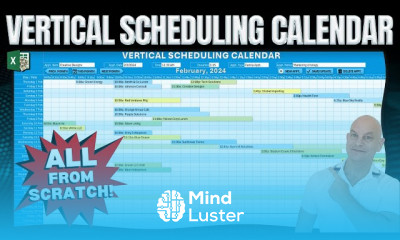 Creating a scheduling calendar in excel