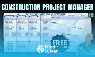 Create construction estimator In excel