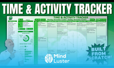 Create time and activity tracker in excel