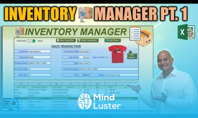Create Excel application to track Purchases