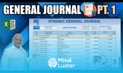 Create Compound Journal entries in excel
