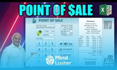 Designing Point of sale application in excel