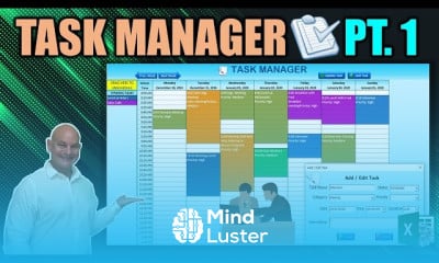 Create drag and drop task scheduler In excel