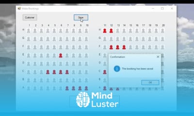 Designing VB NET booking system form layout