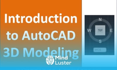 AutoCAD 3d modelling and interface