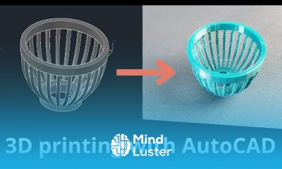 Making 3D Fan blade in autoCAD
