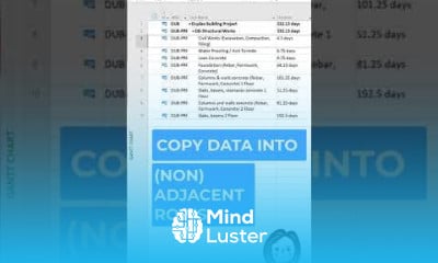 Entering data in nonadjacent cells in excel