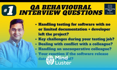 Software testing behavioral interview