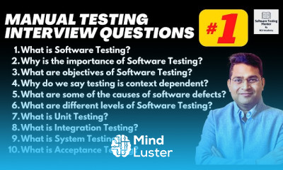 manual testing interview questions
