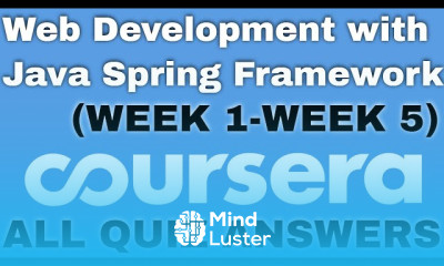 Web development with Java spring