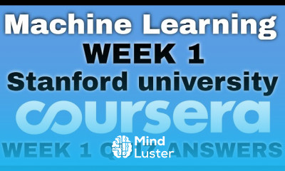 Machine learning by stanford university