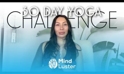 Morning yoga stretch for tension relief