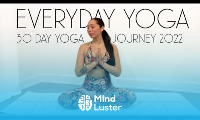 Yoga stretch for tension release