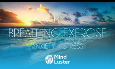 Calming breathing exercise