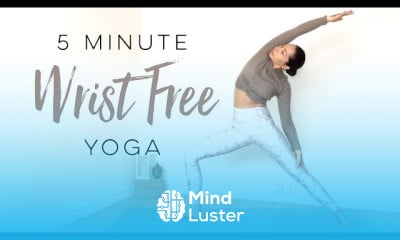 Yoga workout for upper back