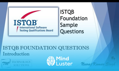 ISTQB foundation certification questions